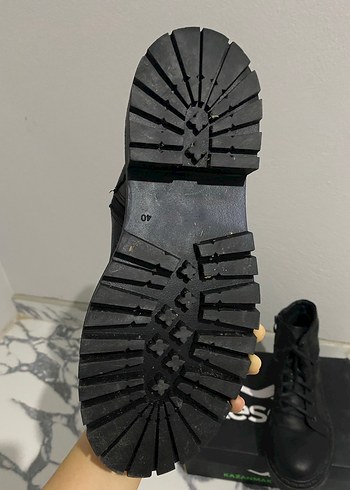 Siyah Bağcıklı Erkek Kauçuk Bot - Görsel 4