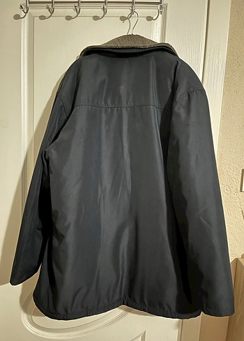 Düğmeli Gri Midi Erkek Kaban - Görsel 5