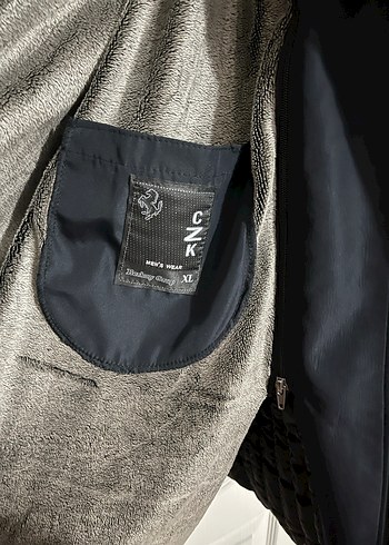 Düğmeli Gri Midi Erkek Kaban - Görsel 4