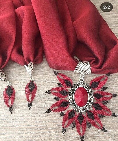 İgne oyası fular - Görsel 2