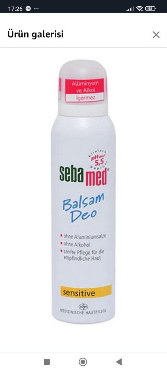 Sebamed Hassas Ciltler Alüminyumsuz Deodorant - Görsel 2