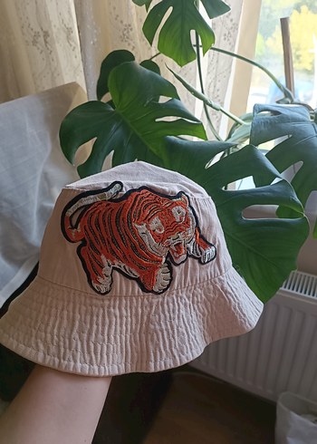 Kaplan Patchli Bucket Şapka