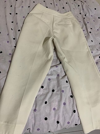 Diğer Beyaz kumaş pantolon