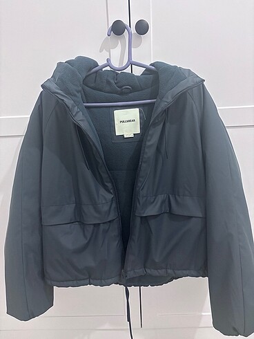 38 Beden mavi Renk Pull and Bear mont/yağmurluk