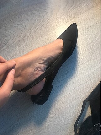 BERSHKA İÇİ PELUŞLU BABET