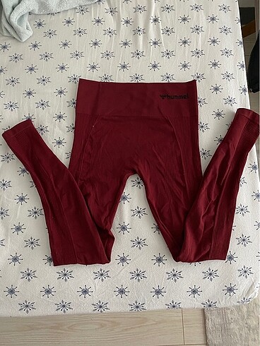 hummel bordo spor tayt