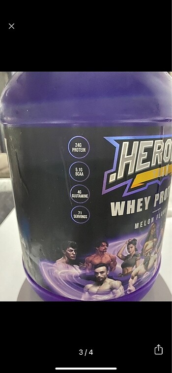  Beden heromega whey