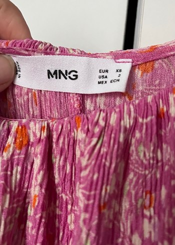 Mor Uzun Kollarsız Fırfırlı Bohem Elbise - Görsel 4