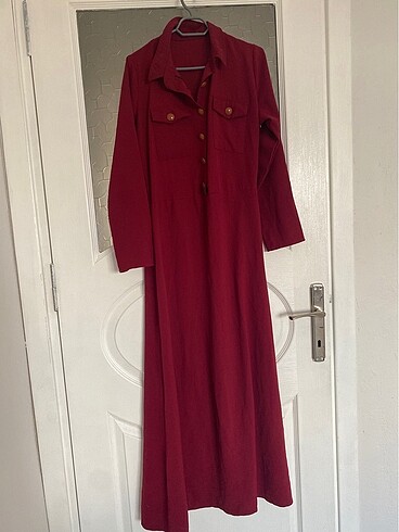 38 Beden bordo Renk Bordo elbise