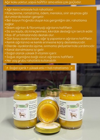 Kuyrukyağlı Krem - Ağrı Kesici ve Rahatlatıcı - Görsel 2