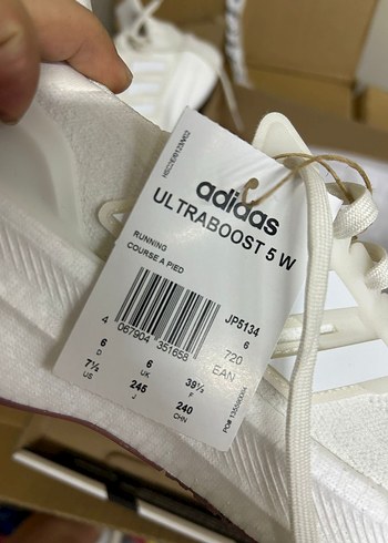 Adidas Ultraboost 5 W Kadın Koşu Ayakkabısı Beyaz