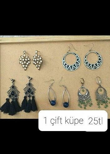Küpe #taşlı #püsküllü #halka