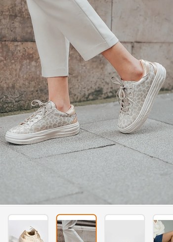 36 Beden beyaz Renk Marjin sneaker