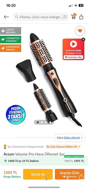 ARZUM VOLUME PRO