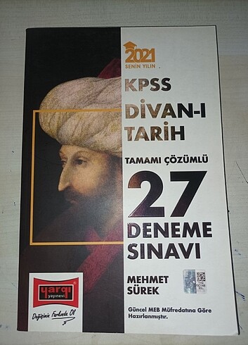 Kpss divan-ı tarih çözümlü 27 deneme sınavı 