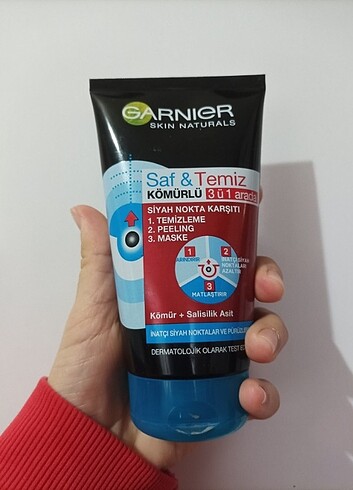 Garnier Kömürlü maske