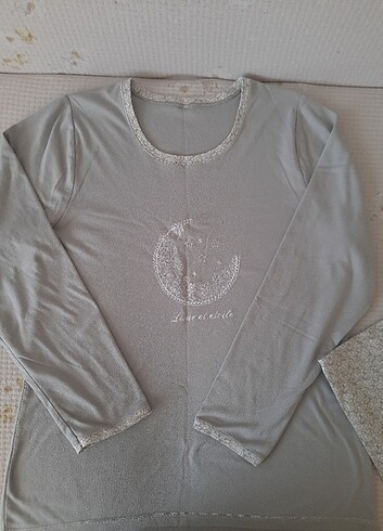 xl Beden Ince polarli pijama takimi