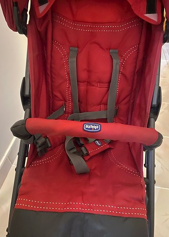 Chicco lite way Kırmızı Bebek Arabası - Görsel 4
