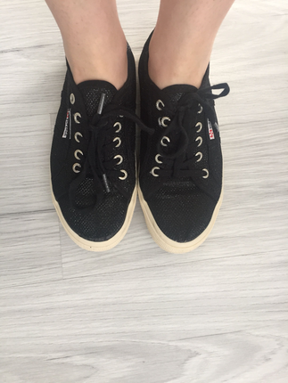 Diğer Siyah Simli Superga
