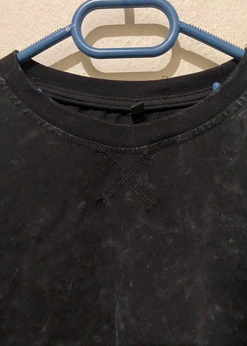 Trendyol & Milla Siyah Bağlama Desenli Keten Kadın Sweatshirt