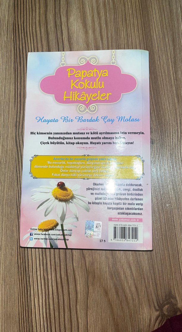Papatya Kokulu Hikayeler - Kokulu Kitap - Görsel 2