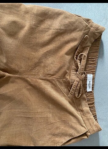 36 Beden camel Renk Mango pantolon 