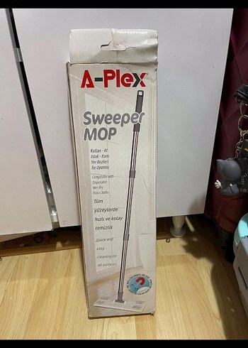 Diğer A-Plex Gri Süpürge ve Mop