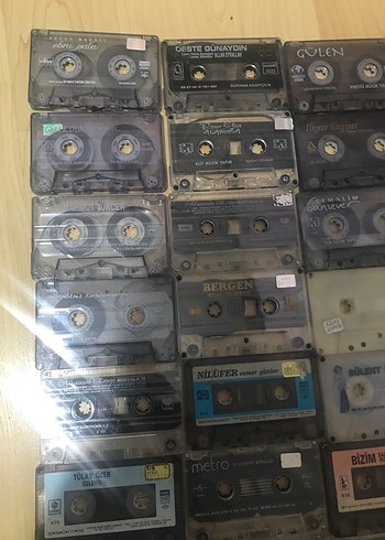 Karışık Koleksiyon 58 adet Kaset Bant - Görsel 4