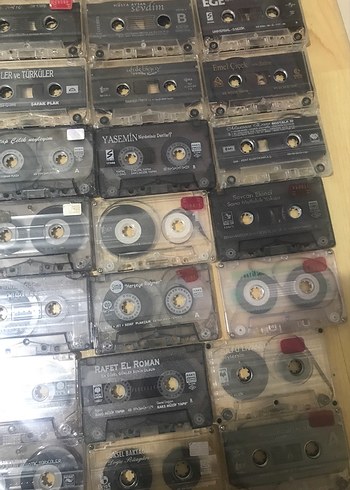 Karışık Koleksiyon 58 adet Kaset Bant - Görsel 9