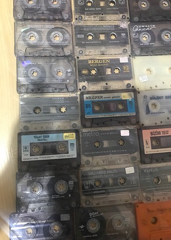 Karışık Koleksiyon 58 adet Kaset Bant - Görsel 3