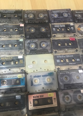 Karışık Koleksiyon 58 adet Kaset Bant - Görsel 6