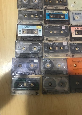 Karışık Koleksiyon 58 adet Kaset Bant - Görsel 2