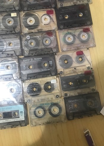 Karışık Koleksiyon 58 adet Kaset Bant - Görsel 8