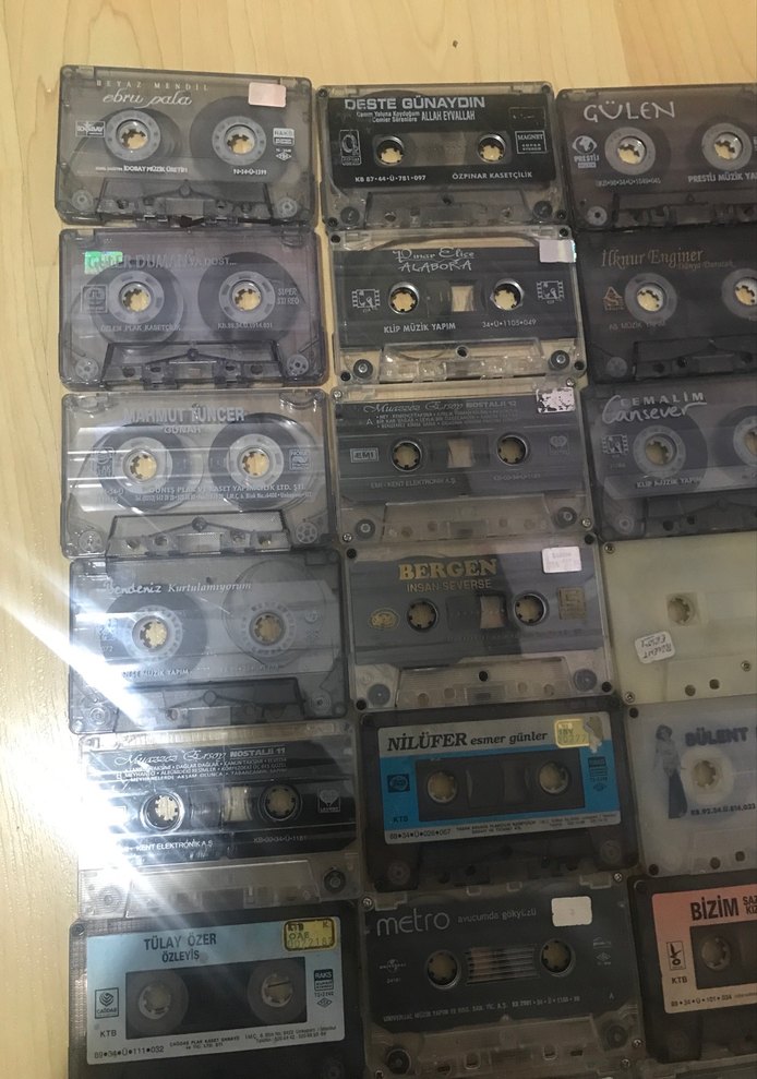Karışık Koleksiyon 58 adet Kaset Bant - Görsel 4