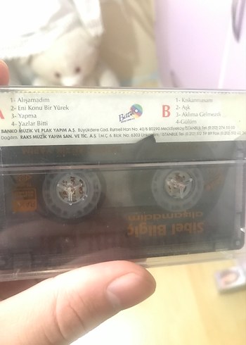 Sibel Bilgiç - Alışamadım Kaset - Görsel 2