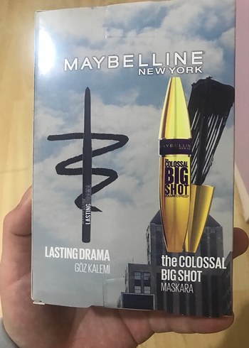 Maybelline New York Hacimli Maskara ve Göz Kalemi - Görsel 2