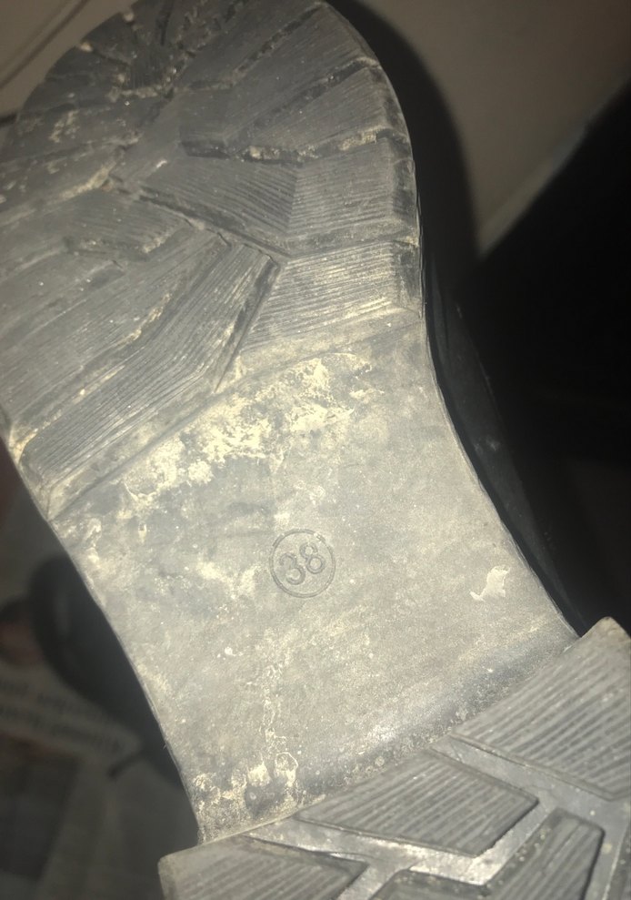 Siyah Deri Tokalı Blok Topuklu Punk Bot - Görsel 4