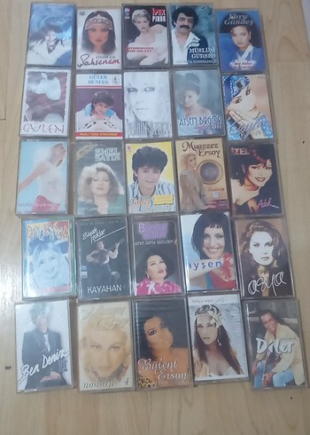 Çeşitli Sanatçılardan Kaset Koleksiyonu - Görsel 2