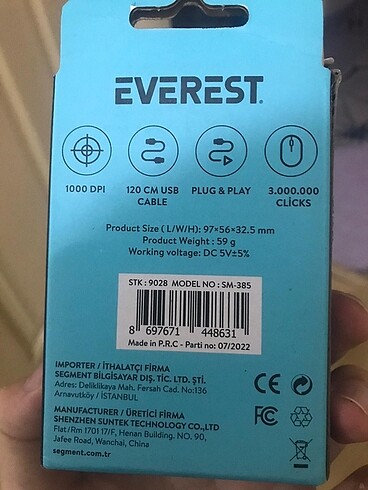 Everest mouse - Görsel 2