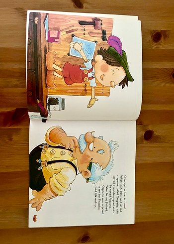 Pinocchio, Goldilocks ve The Ugly Duckling 3 adet kitap - Görsel 3