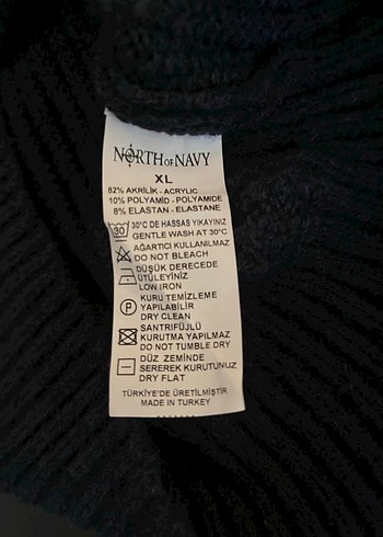 North of Navy lacivert kazak - Görsel 7