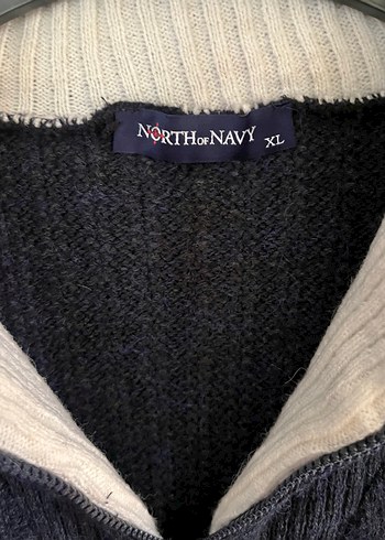 North of Navy lacivert kazak - Görsel 3