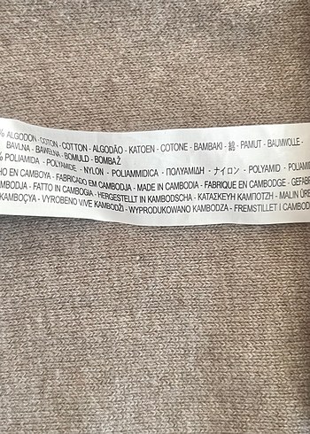 Zara pamuklu triko - Görsel 8