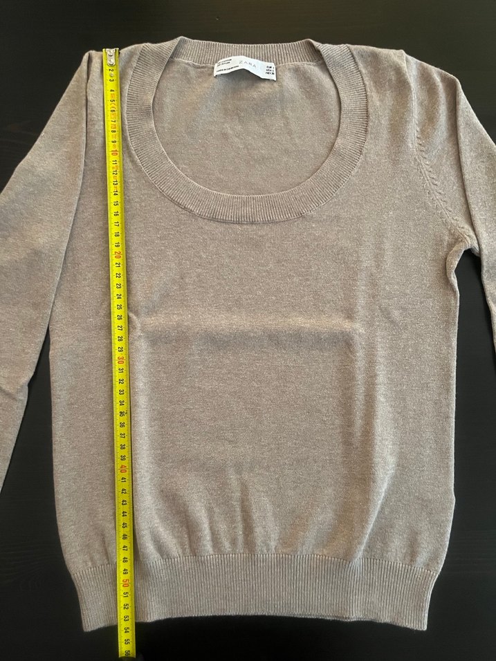 Zara pamuklu triko - Görsel 5