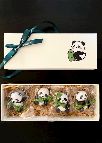 Panda magnet kutulu hediye seti - Görsel 13