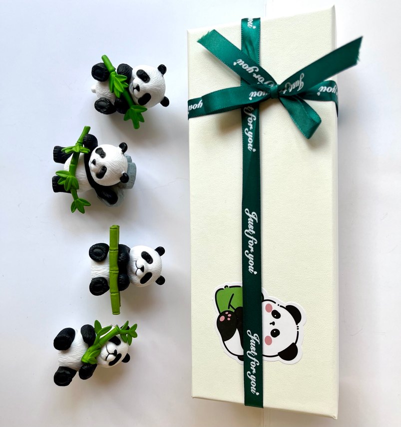 Panda magnet kutulu hediye seti - Görsel 4