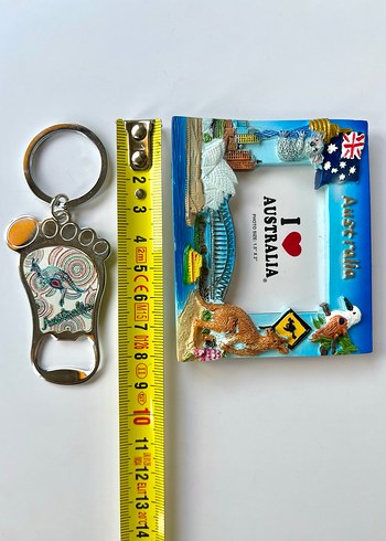 Avustralya çerçeve magnet ve açacak anahtarlık - Görsel 8