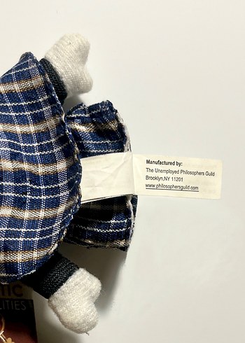 Sherlock Holmes parmak kukla magnet - Görsel 5