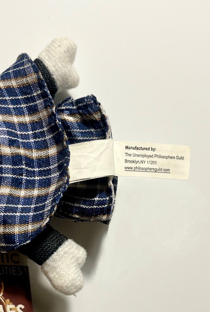 Sherlock Holmes parmak kukla magnet - Görsel 5