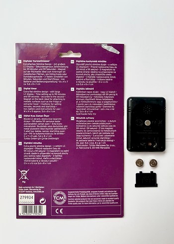 Tchibo dijital zamanlayıcı magnet - Görsel 2